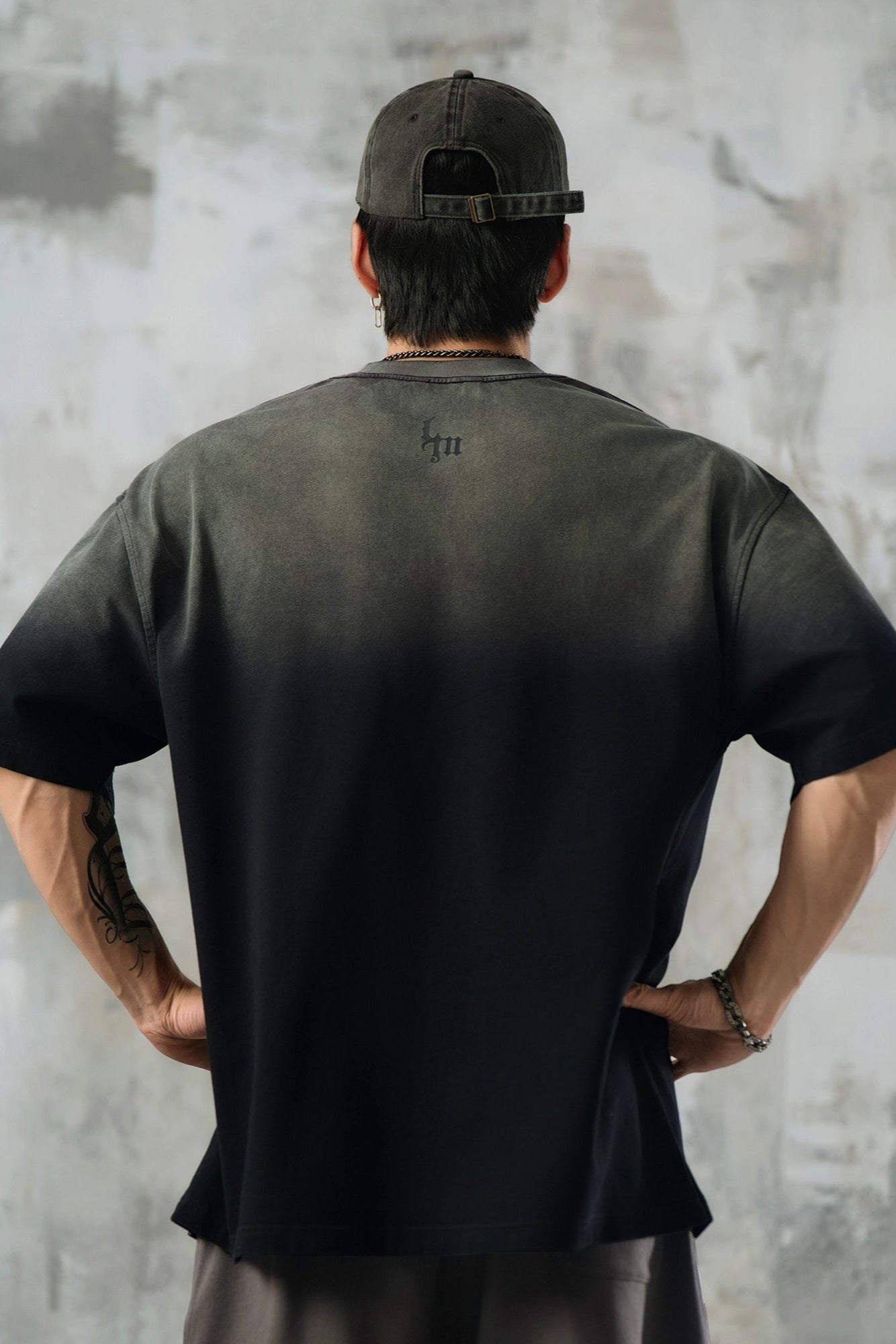 ShadowFade Half Sleeve T-Shirt  #LM031