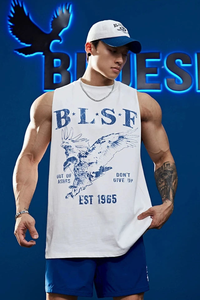 Street Muscle Sleeveless Shirt  #BF007