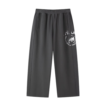 Fade Logo Wide Pants  #TK026