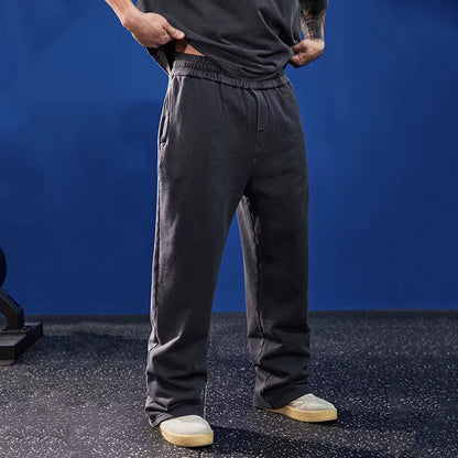 Fitness Washed Color Sweatpants #BF053