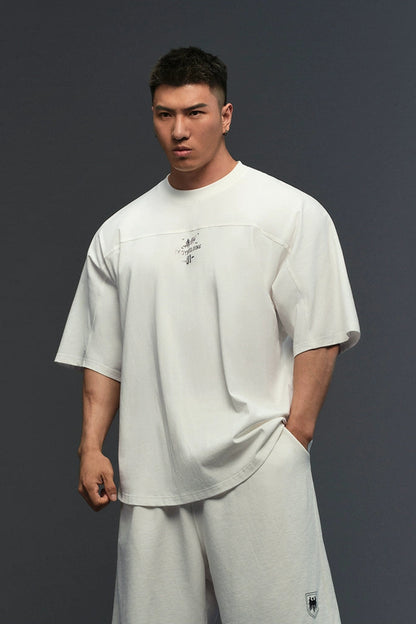 Flame Crest Muscle T-Shirt  #TK021