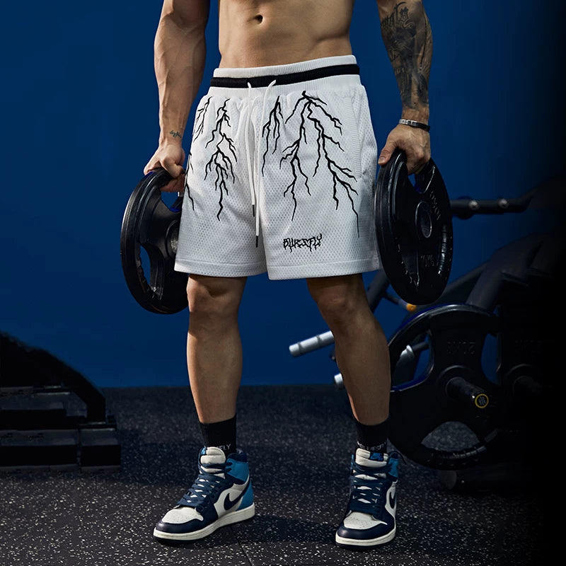 Lightning Flash Gym Shorts #BF078