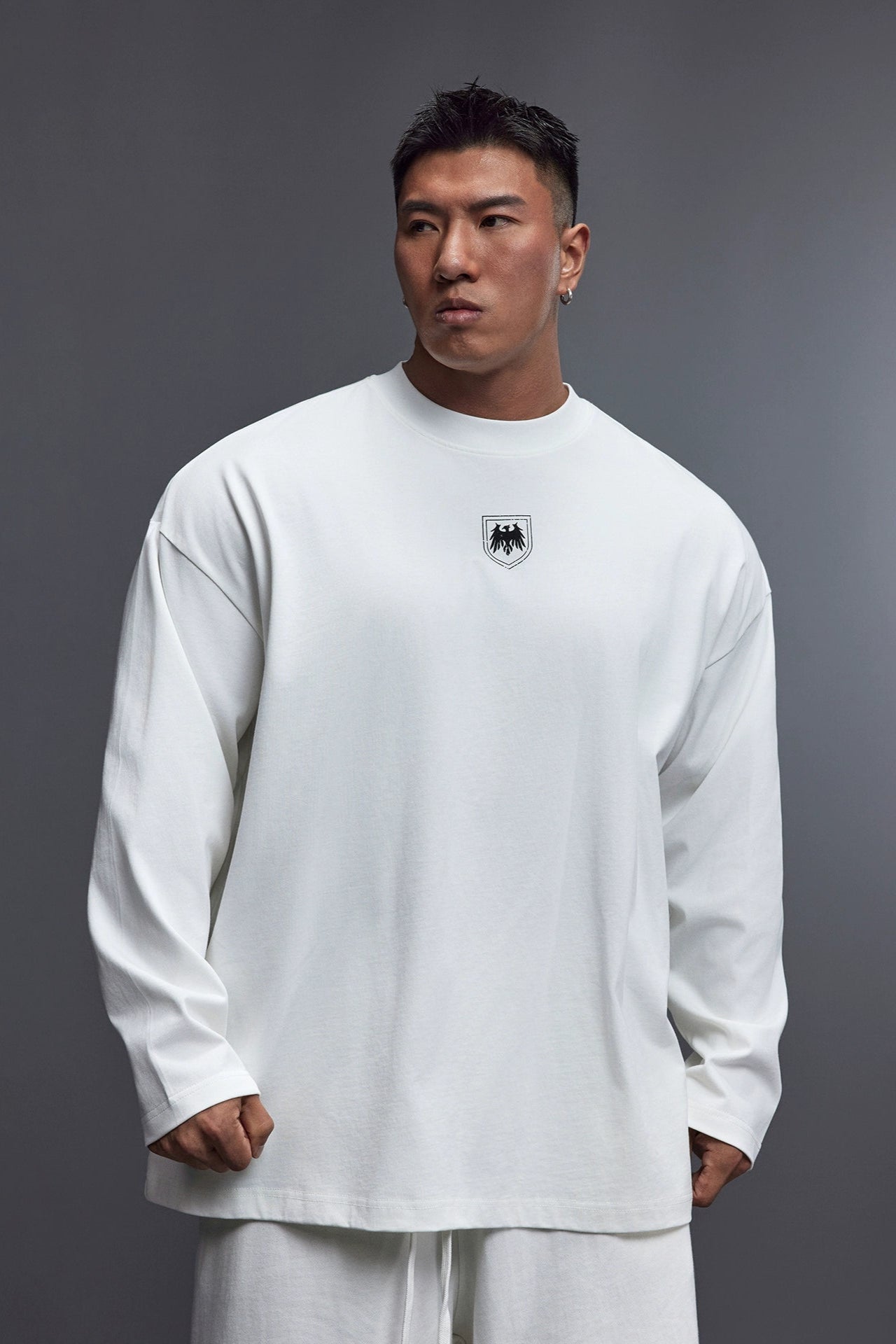 Shield Oversized Long Sleeve  #TK033
