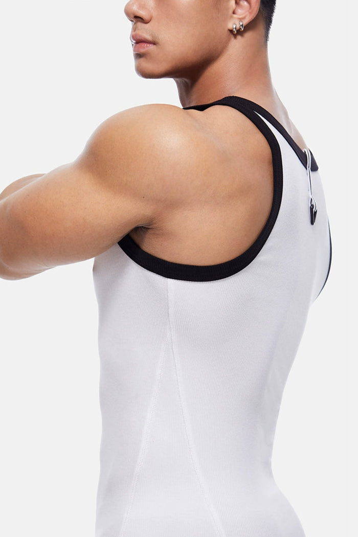 Contrasting Fitness Tanktop  #TP003