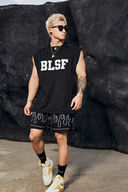 American basketball sleeveless shirt  #BF006