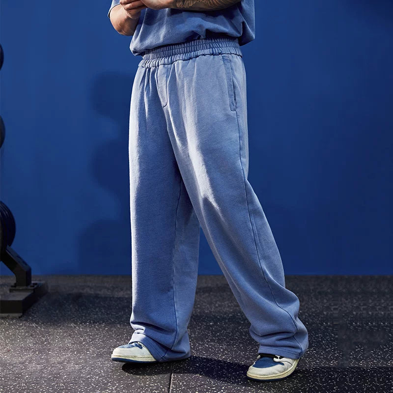 Fitness Washed Color Sweatpants #BF053
