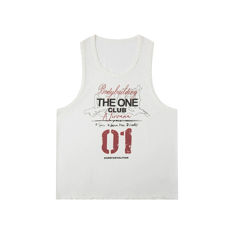 Nirvana Damage Fit Tank  #TK020