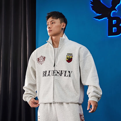 Shield Logo Heavy Warm Zip  #BF125