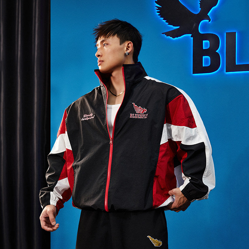 Vintage Racing Track Jacket  #BF137