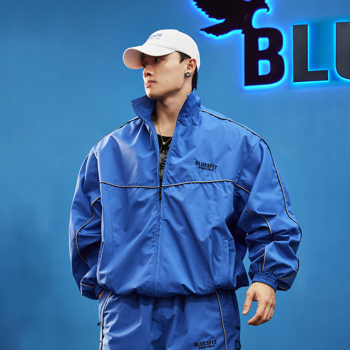 Outline Graphic Track Jacket  #BF159