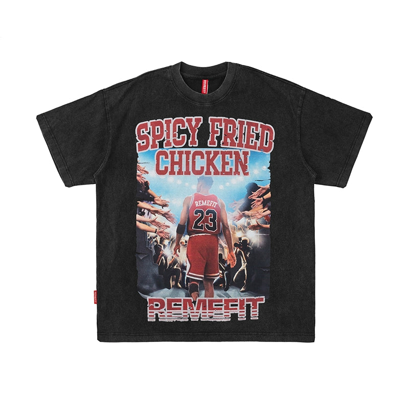 Heavy Hit Graphic T-Shirt  #RF003