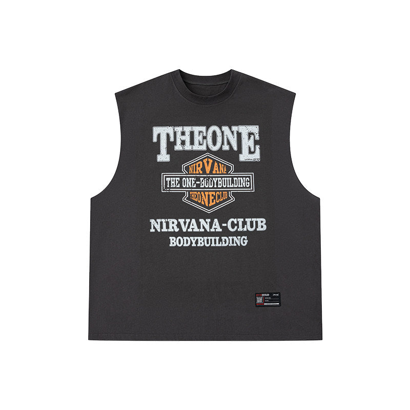 Club Badge Loose Sleeveless  #TK036