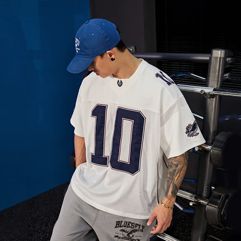 Core Number Print T-Shirt  #BF112