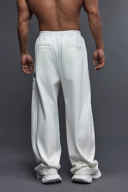Fade Logo Wide Pants  #TK026