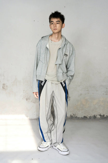 Gray Street Racer Pants  #YG006