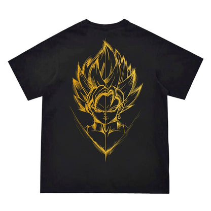 Golden Warrior Oversize T-Shirt  #DH008