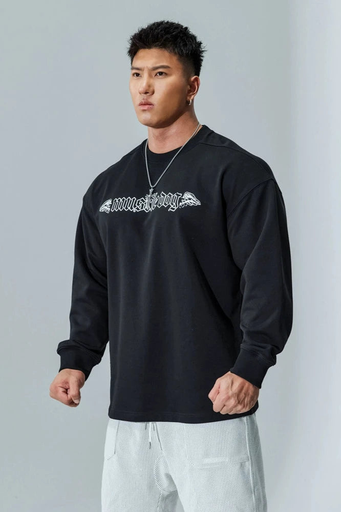 Crew Neck Training Long Sleeves  #MD025