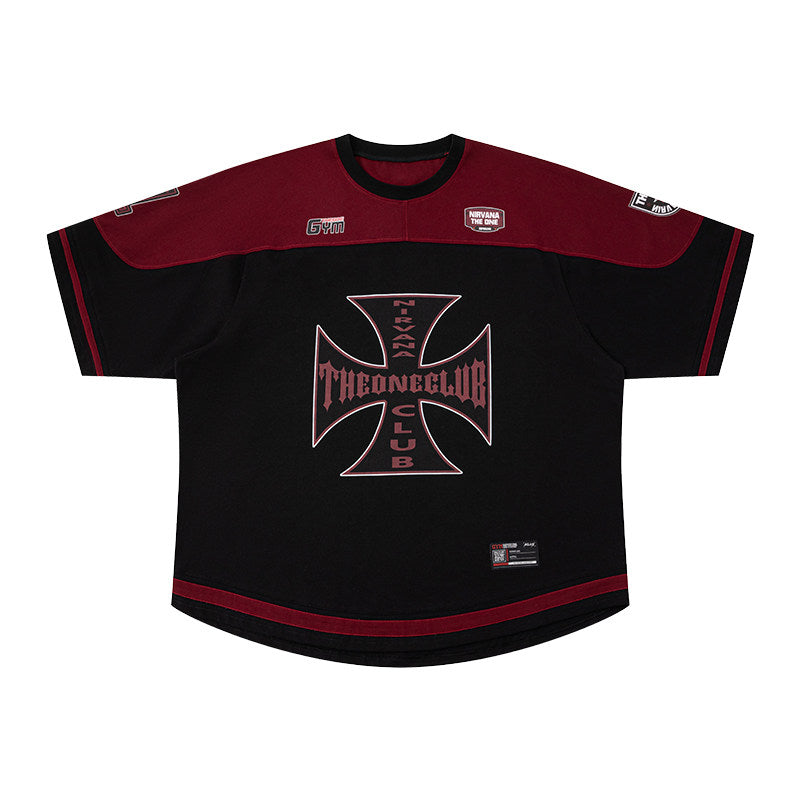 Multi Badge Block IceSkin T-Shirt  #TK035