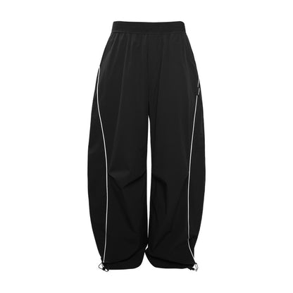 Piping Cocoon Light Pants  #BD003