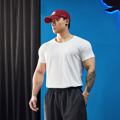 Relaxed Neck Stretch Fit T-Shirt  #BF141