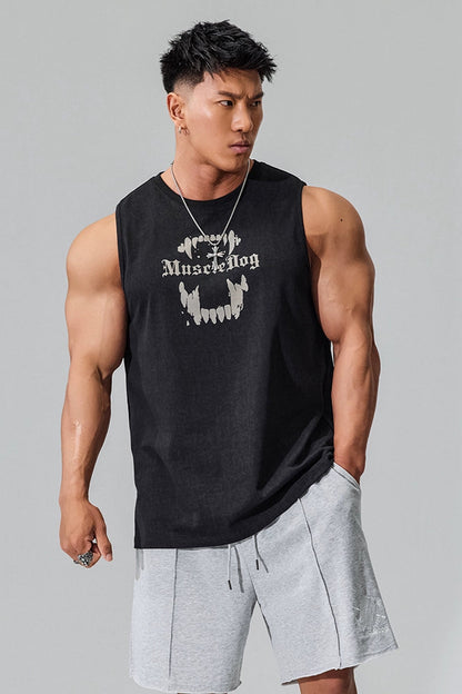 Crew Neck Gym Sleeveless  #MD035