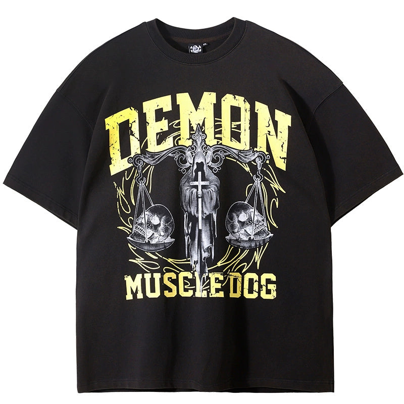 Heavy Texture Sports T-Shirt  #MD080