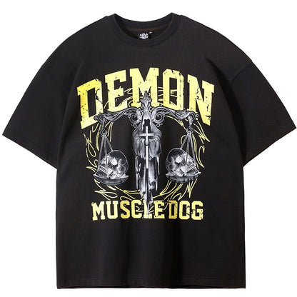 Heavy Texture Sports T-Shirt  #MD080