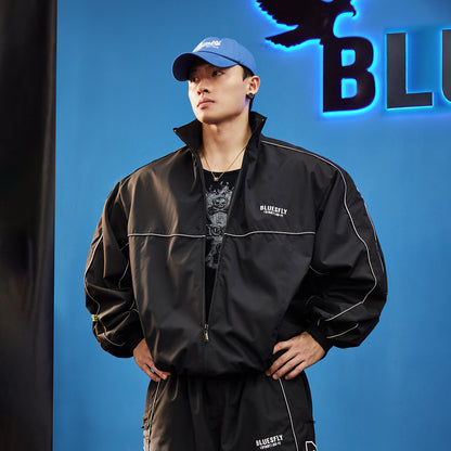 Outline Graphic Track Jacket  #BF159