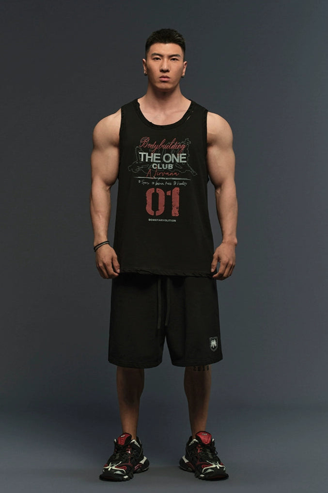Nirvana Damage Fit Tank  #TK020