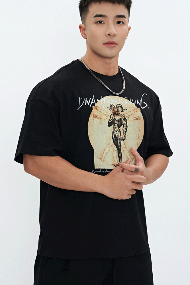 Goat God Muscle T-Shirt  #DH005