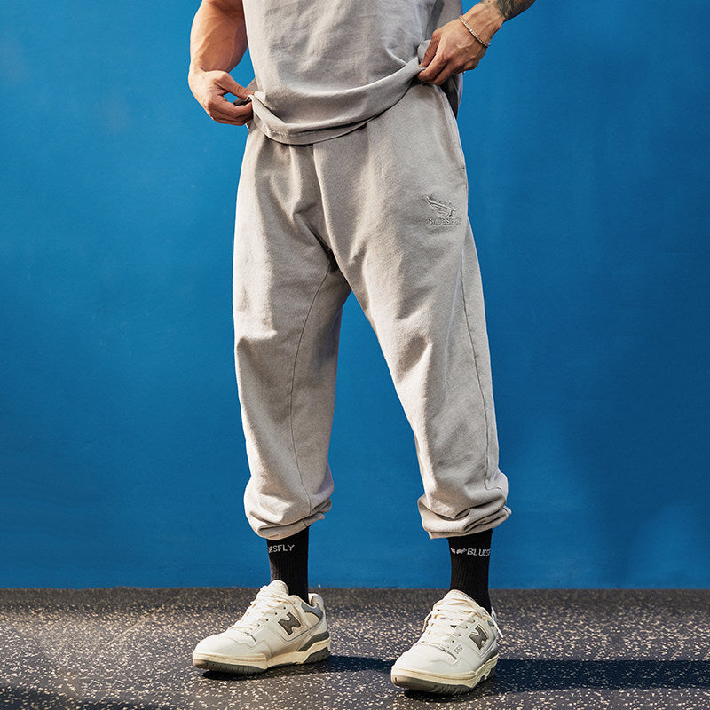 Loose Cuff Washed Jogger  #BF154