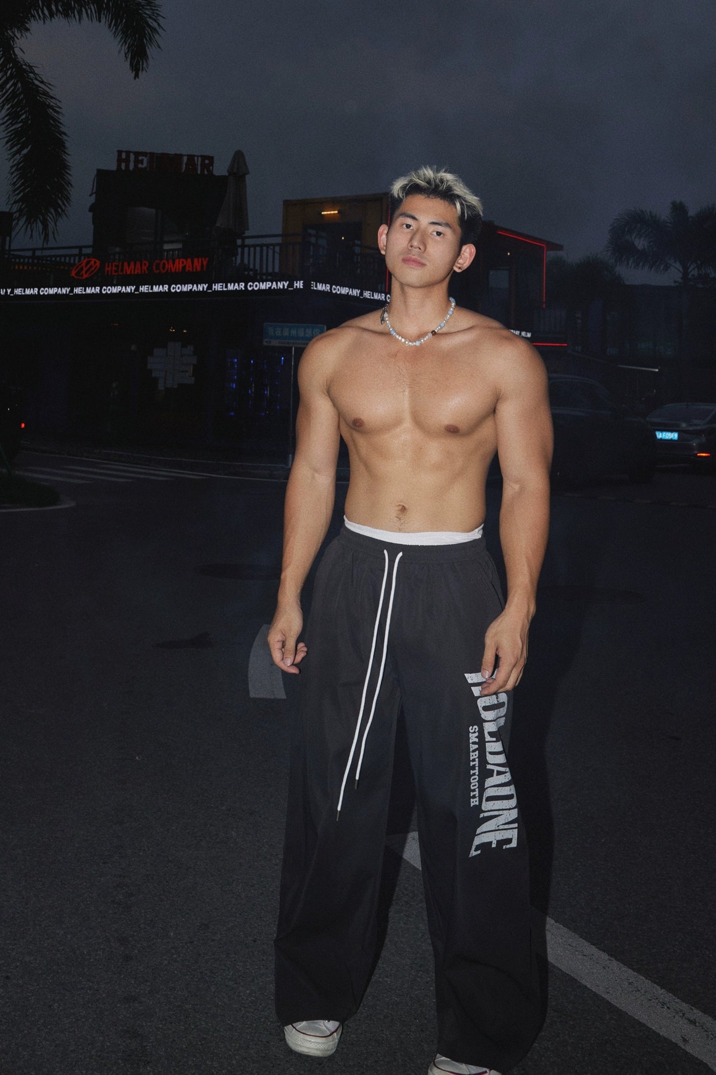 Double Waist Wide Pants  #PM010
