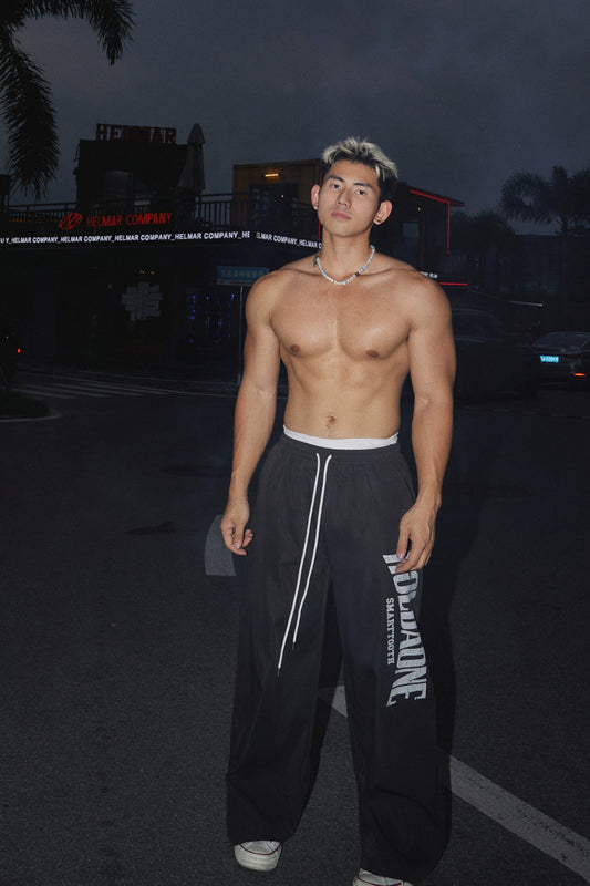 Double Waist Wide Pants  #PM010