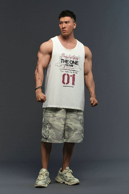 Nirvana Damage Fit Tank  #TK020