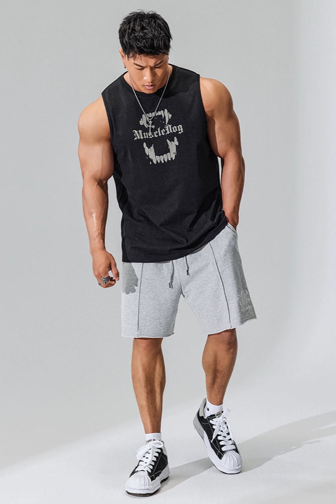 Crew Neck Gym Sleeveless  #MD035