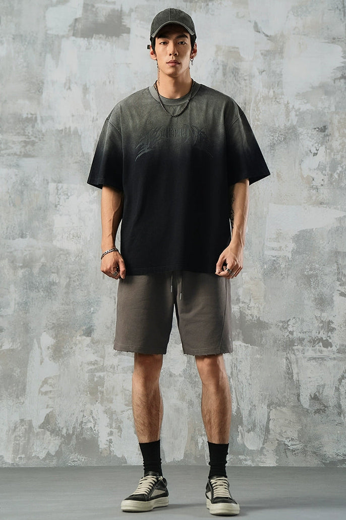 ShadowFade Half Sleeve T-Shirt  #LM031