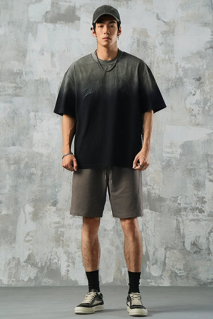 ShadowFade Half Sleeve T-Shirt  #LM031