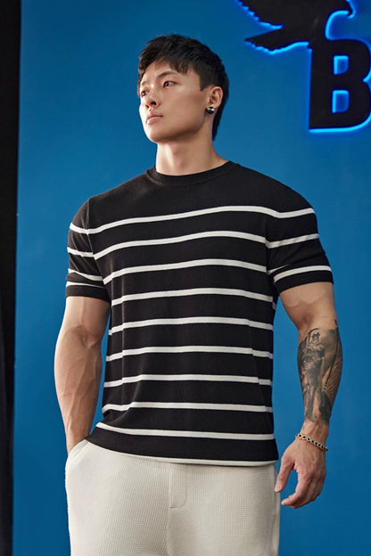 Urban Stripe Fit T-Shirt  #BF102