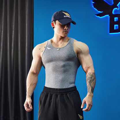 Stretch Cotton Core Tank  #BF142