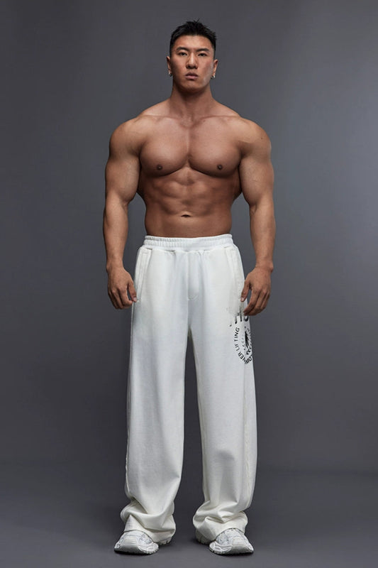 Fade Logo Wide Pants  #TK026