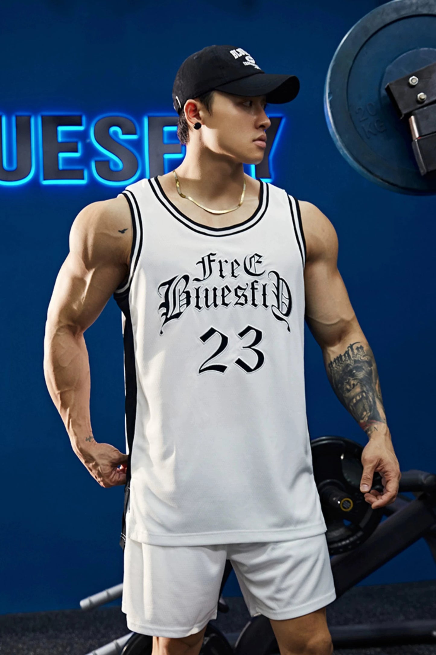 Basketball Jersey Sleeveless Shirt  #BF008