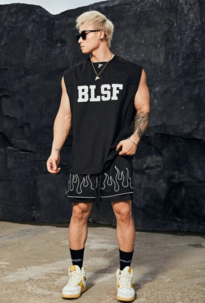 American basketball sleeveless shirt  #BF006