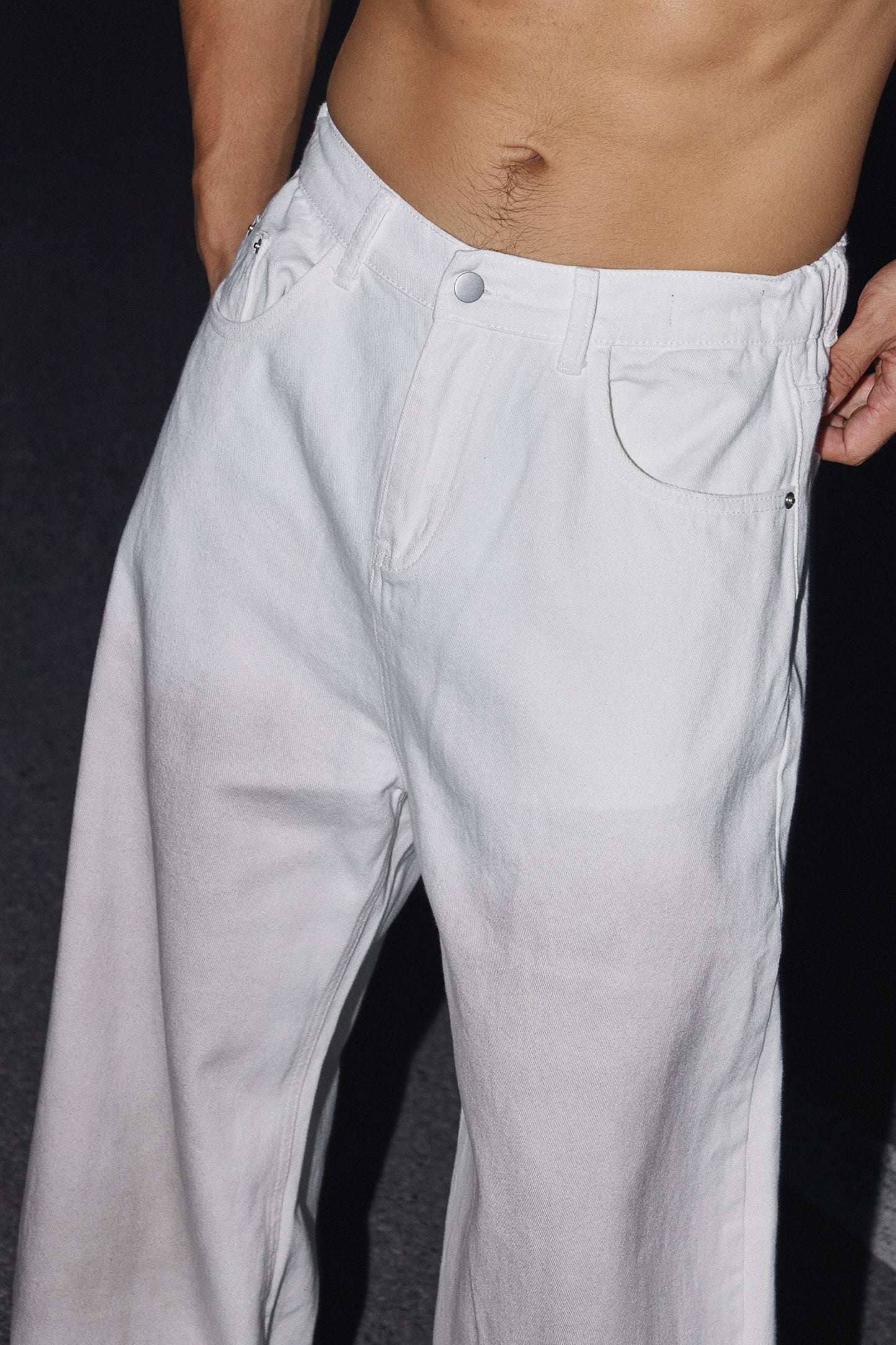 Vintage Dirty White Pants  #PM015