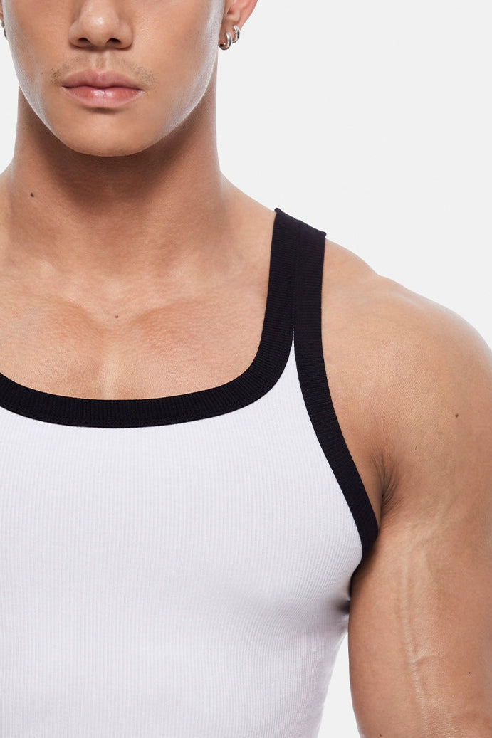 Contrasting Fitness Tanktop  #TP003