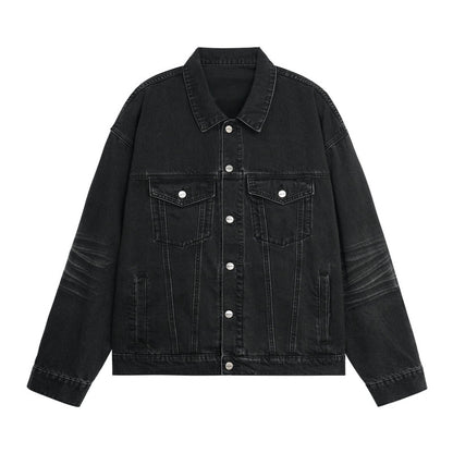 BoxFit Denim Trucker Jacket  #LM038