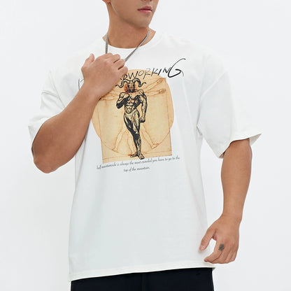 Goat God Muscle T-Shirt  #DH005