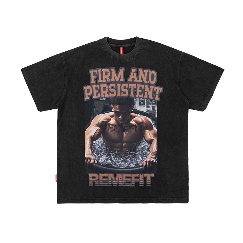 Heavy Hit Graphic T-Shirt  #RF003