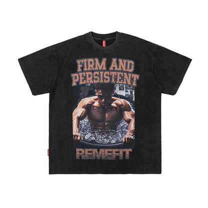 Heavy Hit Graphic T-Shirt  #RF003