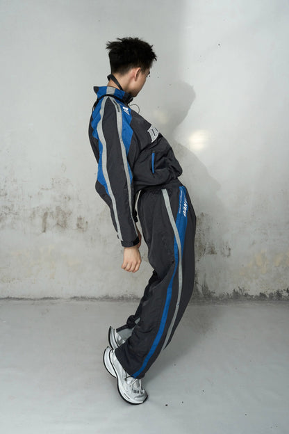 Dark Track Racer Pants  #YG011