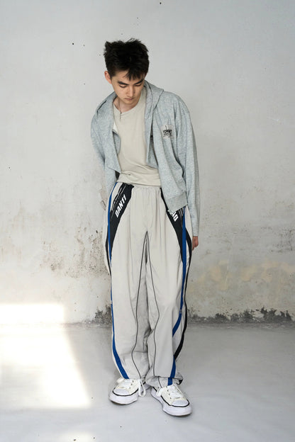Gray Street Racer Pants  #YG006